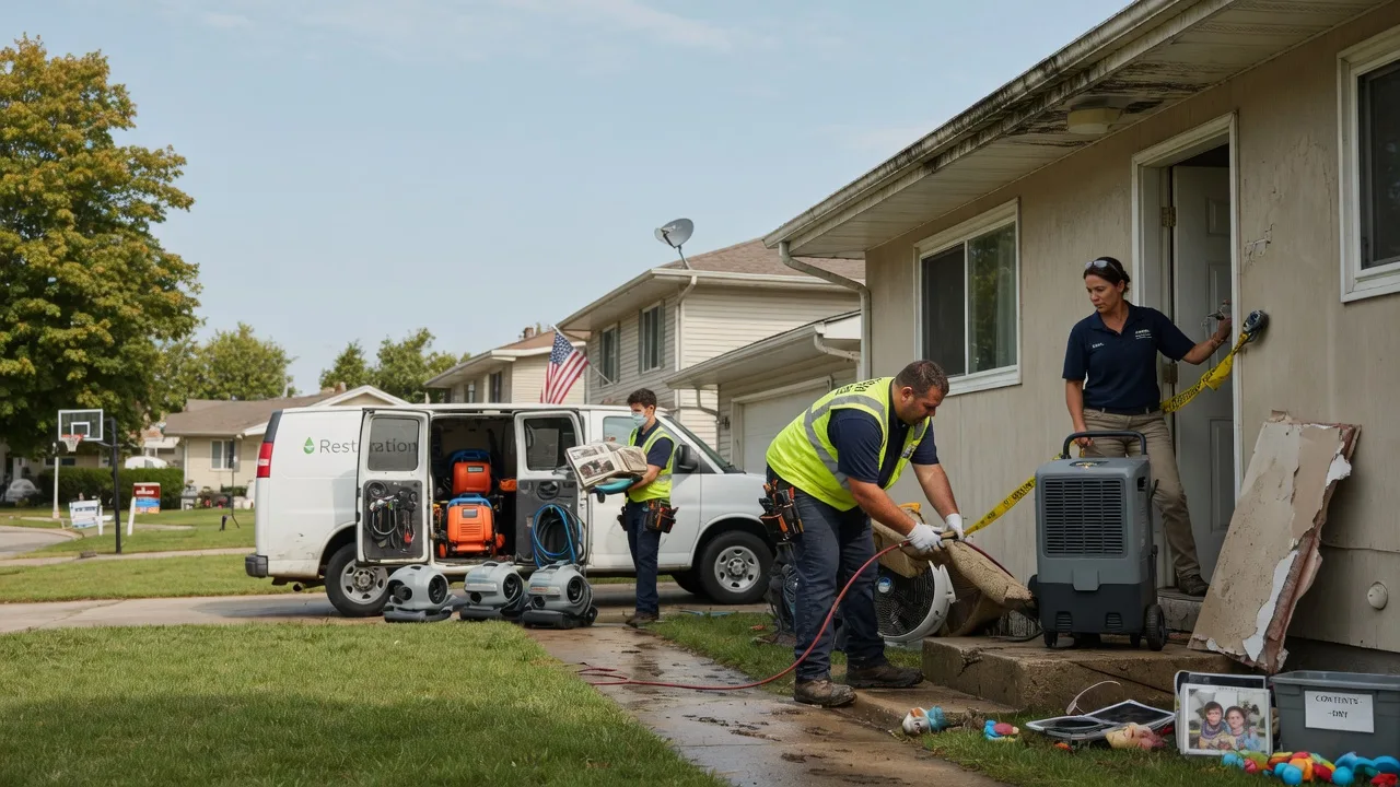 Water Damage Restoration in Oak Harbor, OH near me